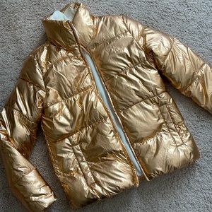 Rose Gold Puffer Jacket
